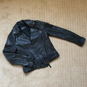 Leather Jacket / Black / Aritzia Exclusives